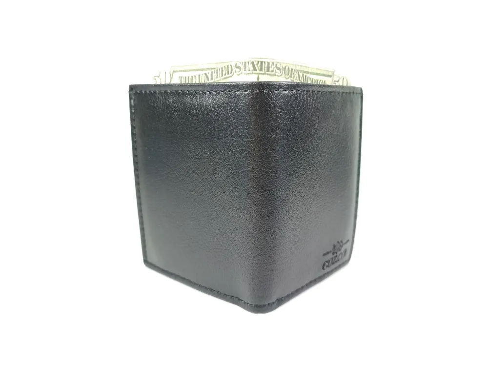 Hedi̇ye Kutulu Şık Deri̇ Cüzdan Kartlık Ve Kağıt Para Bölmeli̇ küçük resim 4