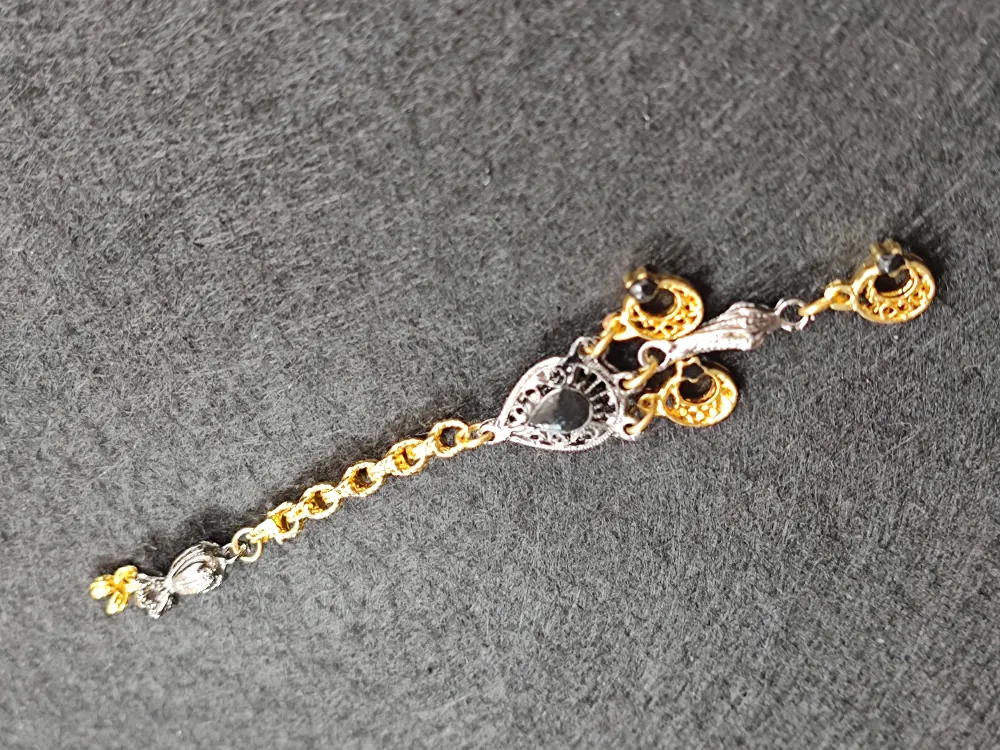 Usta İşçi̇li̇kli̇ Gümüş Kaplama Tesbi̇h Püskülü küçük resim 2