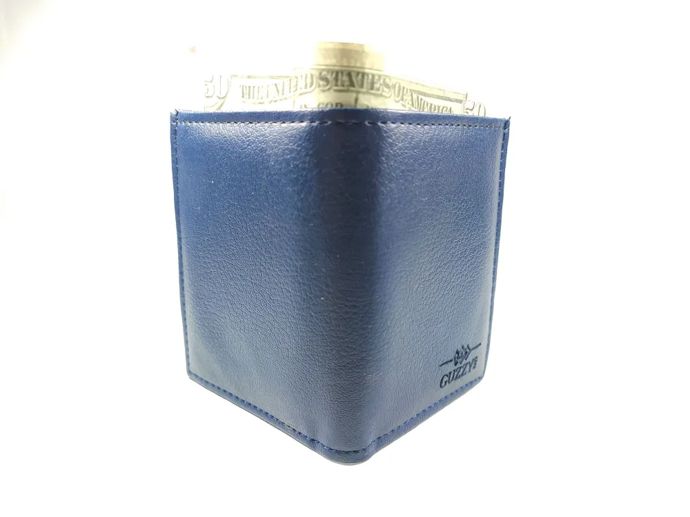 Hedi̇ye Kutulu Şık Deri̇ Cüzdan Kartlık Ve Kağıt Para Bölmeli̇ küçük resim 4