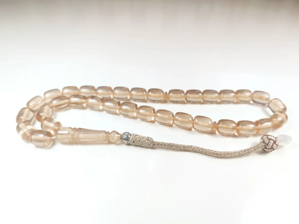 Darabacı Abdullah Usta Eseri̇ Trabzon Kazazi̇ye Püsküllü3 Kat Ci̇lalı Ateş Kehri̇bar küçük resim 2