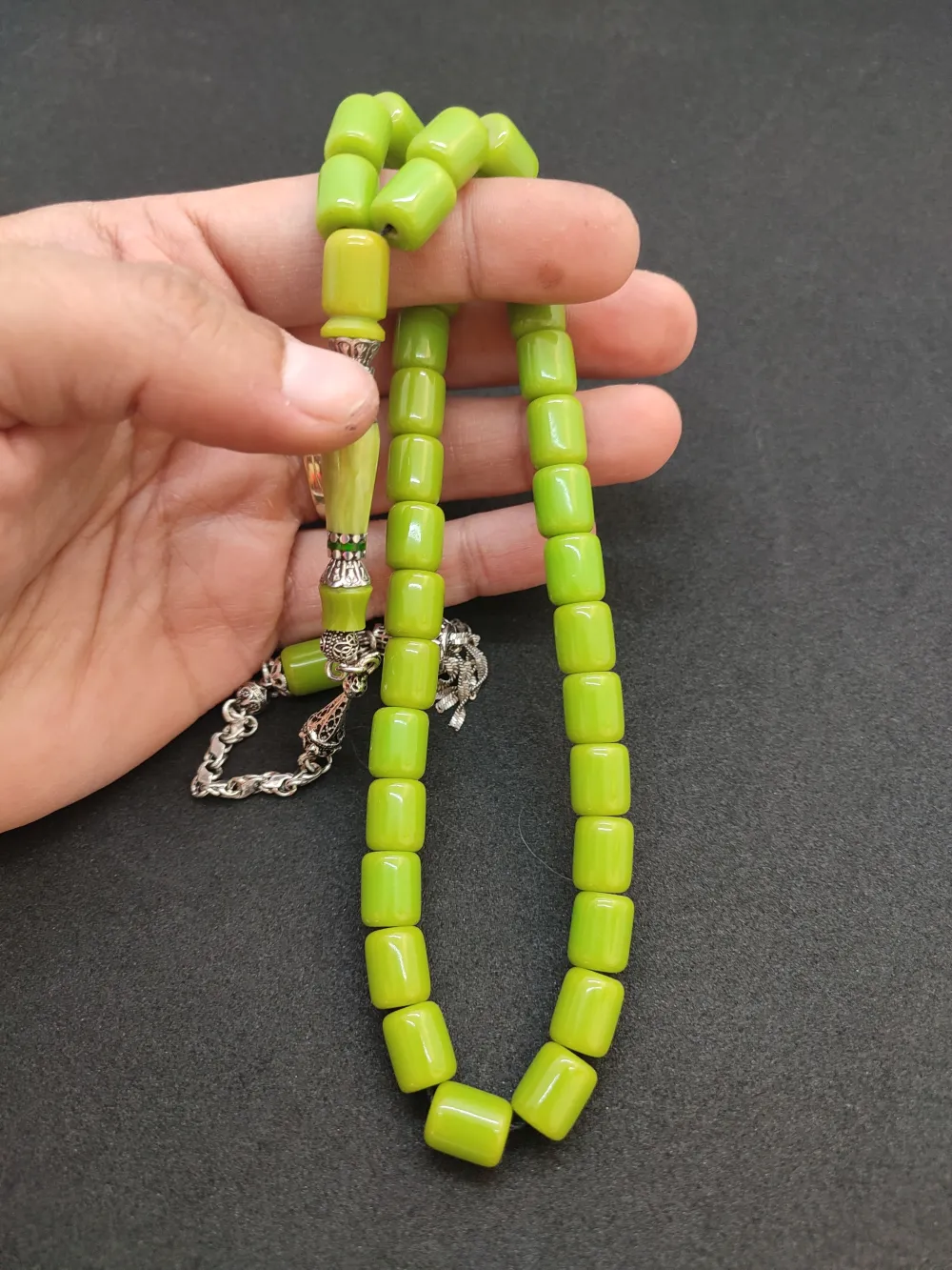 925 Ayar Gümüş Nakkaş Çi̇ft Kat Torna Çi̇ft Ci̇lalı Bakali̇t küçük resim 5