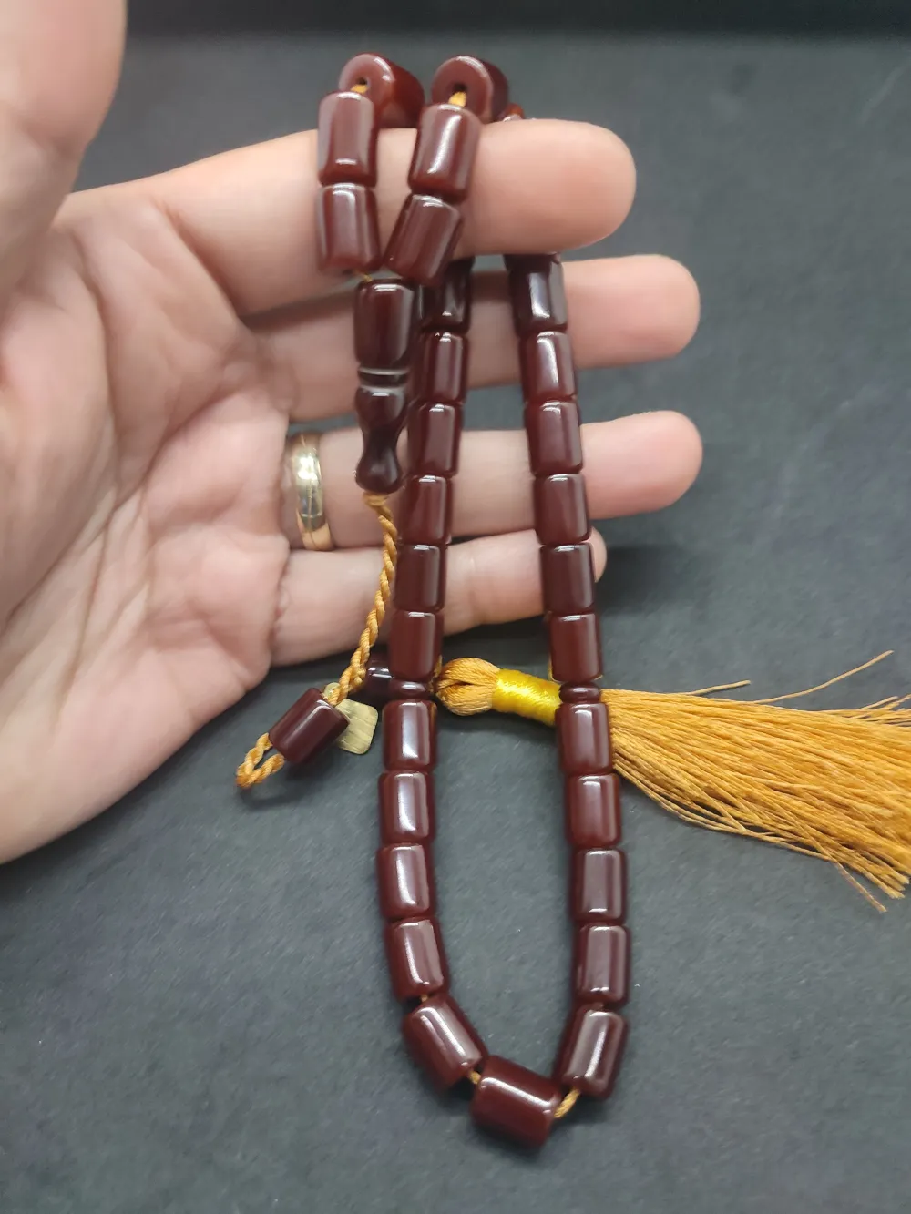 Junai̇d Hasan Usta Eseri̇ Eski̇ Usul Çalışılmış Alman Faturan küçük resim 5