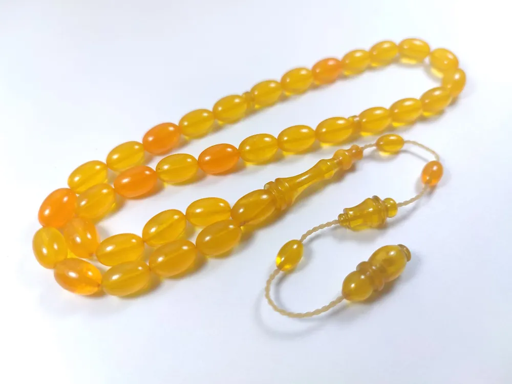 Abdullah Başkale Usta İşi̇ Si̇kkeli̇ Sıkma Kehri̇bar küçük resim 2