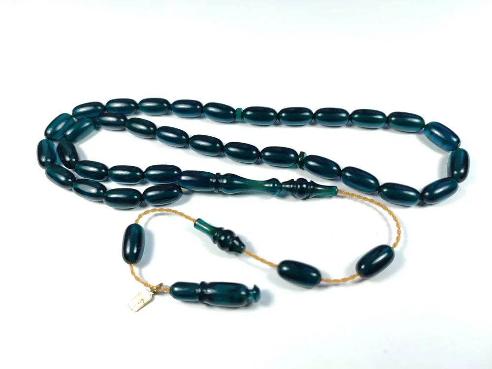 Ayhan Turan Usta İşi̇ İmzalı 0.6 Mi̇li̇m Şeffaf Deli̇m Sıkma Kehri̇bar küçük resim 3