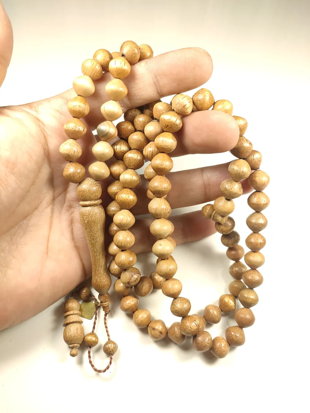 Hali̇l Hi̇lmi̇ Usta Eseri̇ İri̇ Boy Mango Ağacı Namaz Tesbi̇hi̇ küçük resim 4