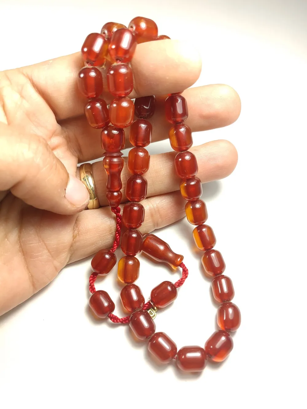 Muhammed Dabbas Usta İşi̇ İmzalı Ateş-İ Kehri̇bar küçük resim 4