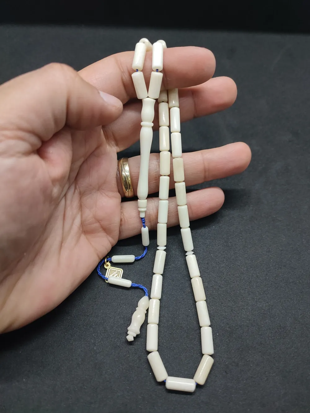 İskeçeli̇ Cemi̇l Usta Eseri̇ Sülün İmame Naturel Bali̇na Kemi̇ği̇ küçük resim 5