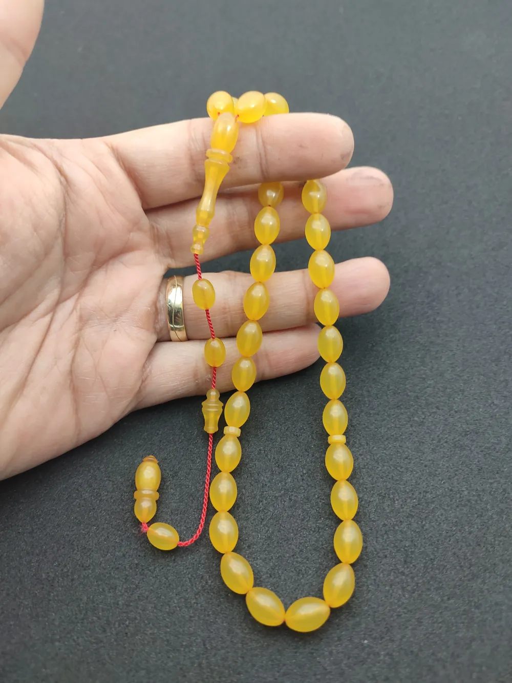 Ahmet Eryılmaz Usta Eseri̇ 0.6 Deli̇m Çi̇ft Ci̇lalı Alman Sıkma Kehri̇bar küçük resim 4