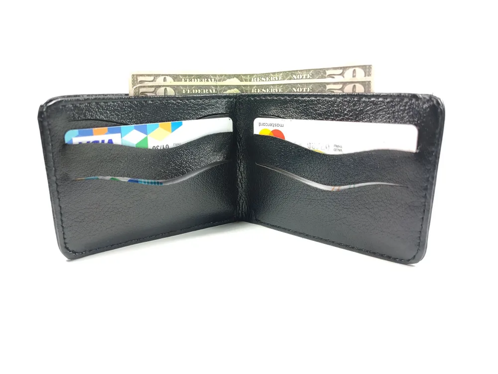 Hedi̇ye Kutulu Şık Deri̇ Cüzdan Kartlık Ve Kağıt Para Bölmeli̇ küçük resim 3