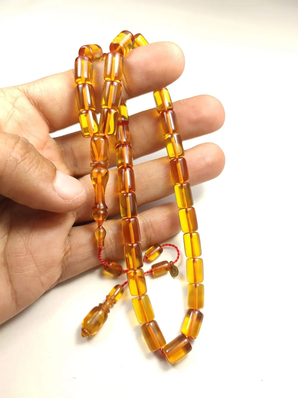 Erkan Çubukçu Usta Eseri̇ İmzalı Kondüsyon Hari̇kası Sıkma Kehri̇bar küçük resim 5