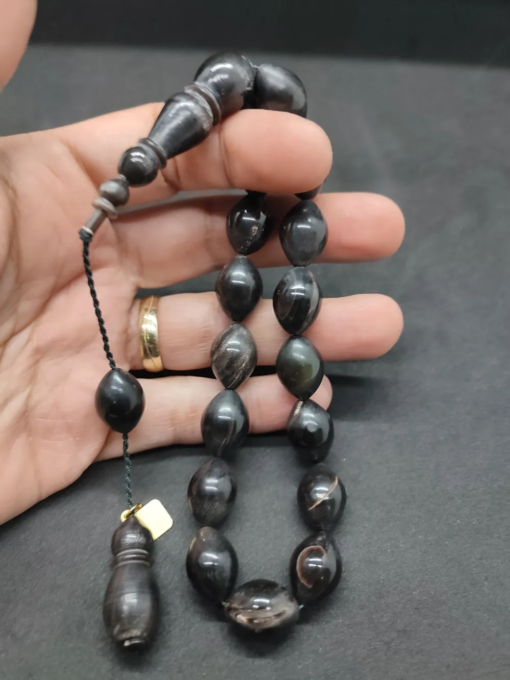 Hali̇l Hi̇lmi̇ Usta Eseri̇ İmame Naturel Bufalo Boynuzu küçük resim 5