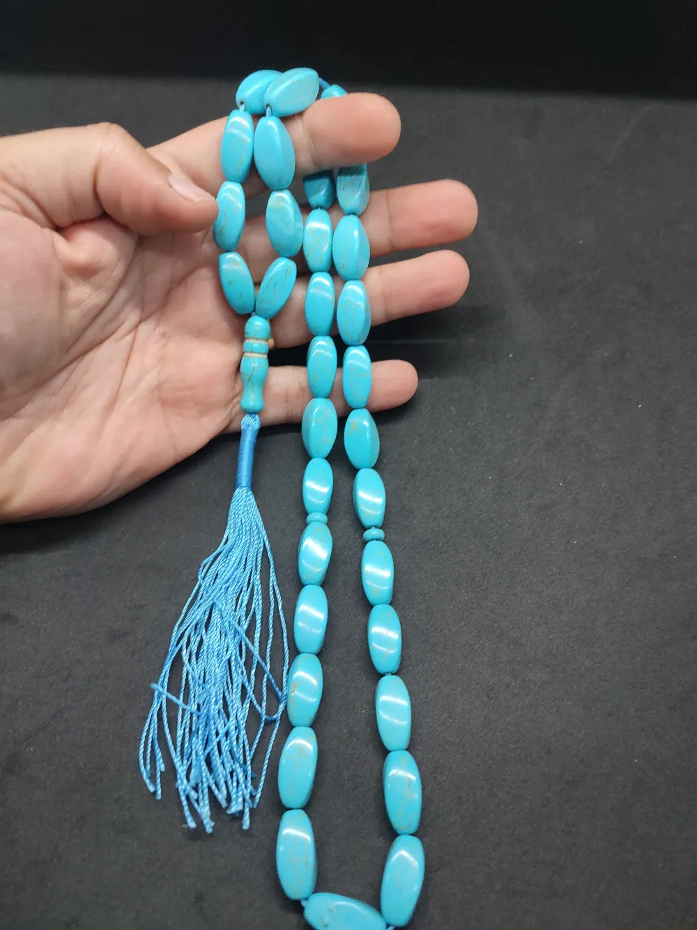 Başka Yerde Yok!!! Kolye Model Naturel Ari̇zona Fi̇ruze küçük resim 5