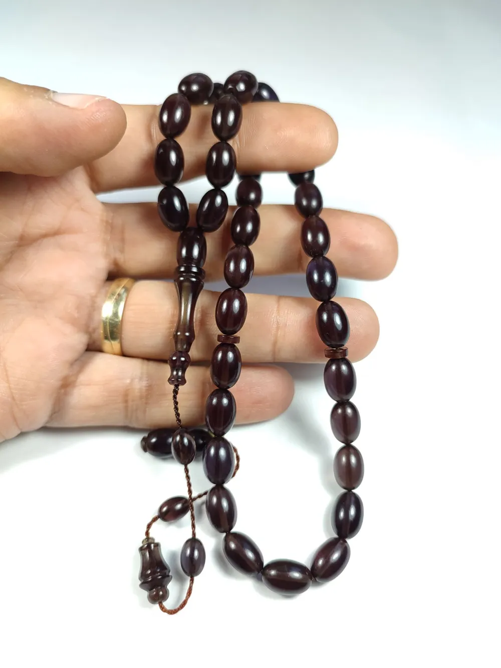 Ayhan Turan Usta İşi̇ İmzalı  Sıkma Kehri̇bar küçük resim 4