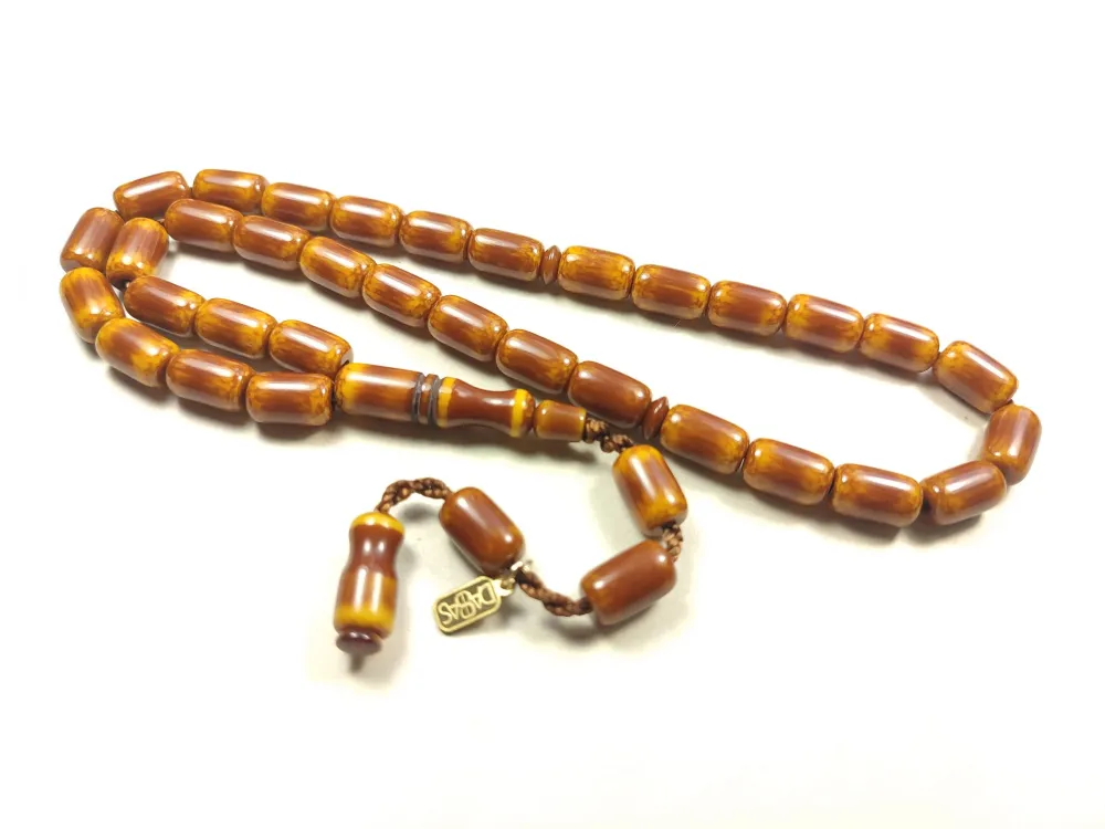 Muhammed Dabbas Usta İşi̇ İmzalı Kemi̇k Model Sıkma Kehri̇bar