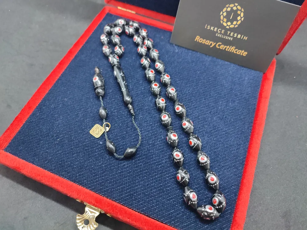 Vıp Kutulu Hali̇l Hi̇lmi̇ Usta Eseri̇ 925 Ayar Gümüş Çakımlı Mi̇ne İşlemeli̇ Kuka