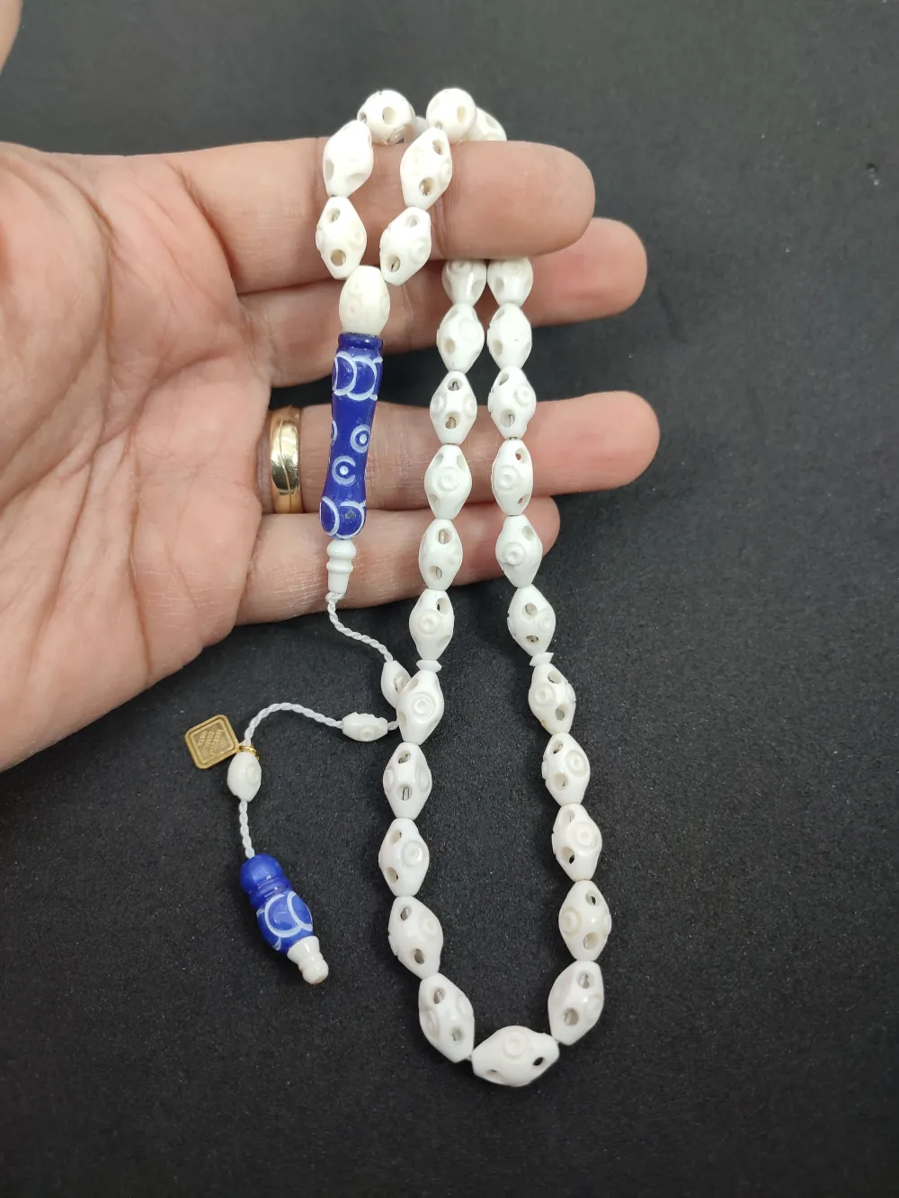 Başka Yerde Yok!!! İskeçeli̇ Cemi̇l Usta Eseri̇ Full Kalem Oyma  Deve Kemi̇ği̇ küçük resim 5