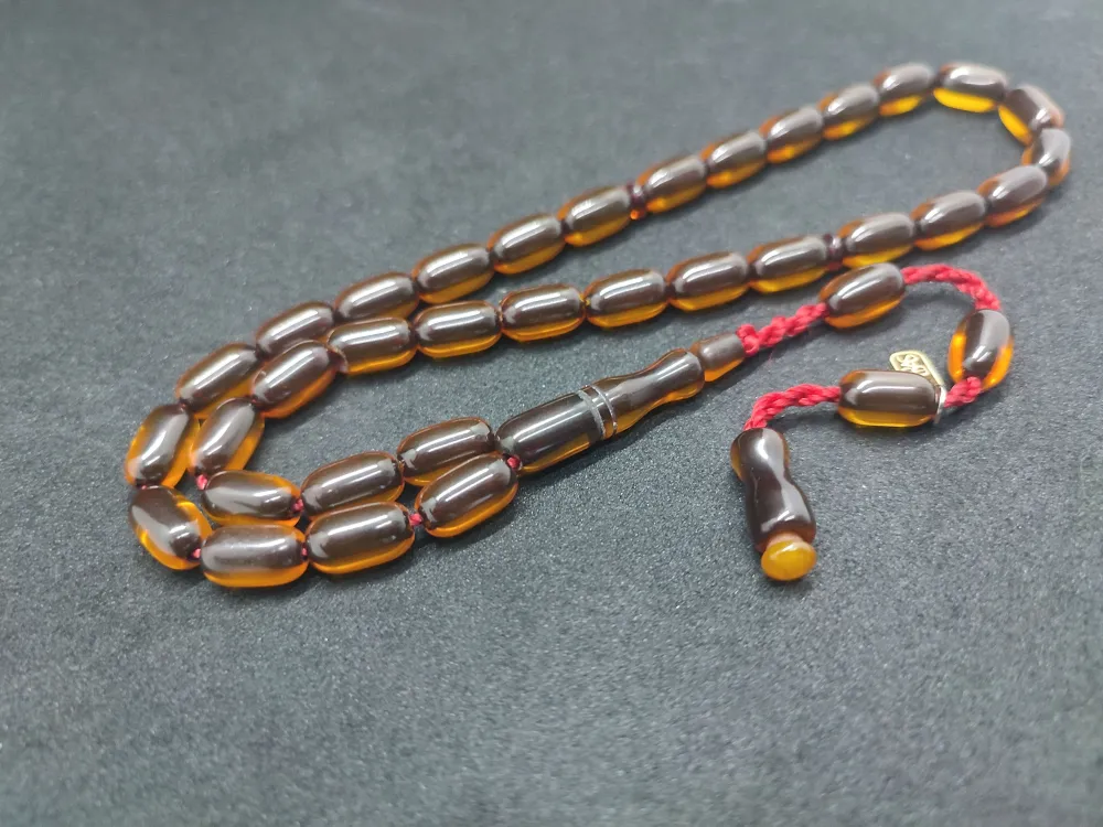 Dabbas Usta Eseri̇ İmzalı El Boy Alman Faturan Sıkma Kehri̇bar