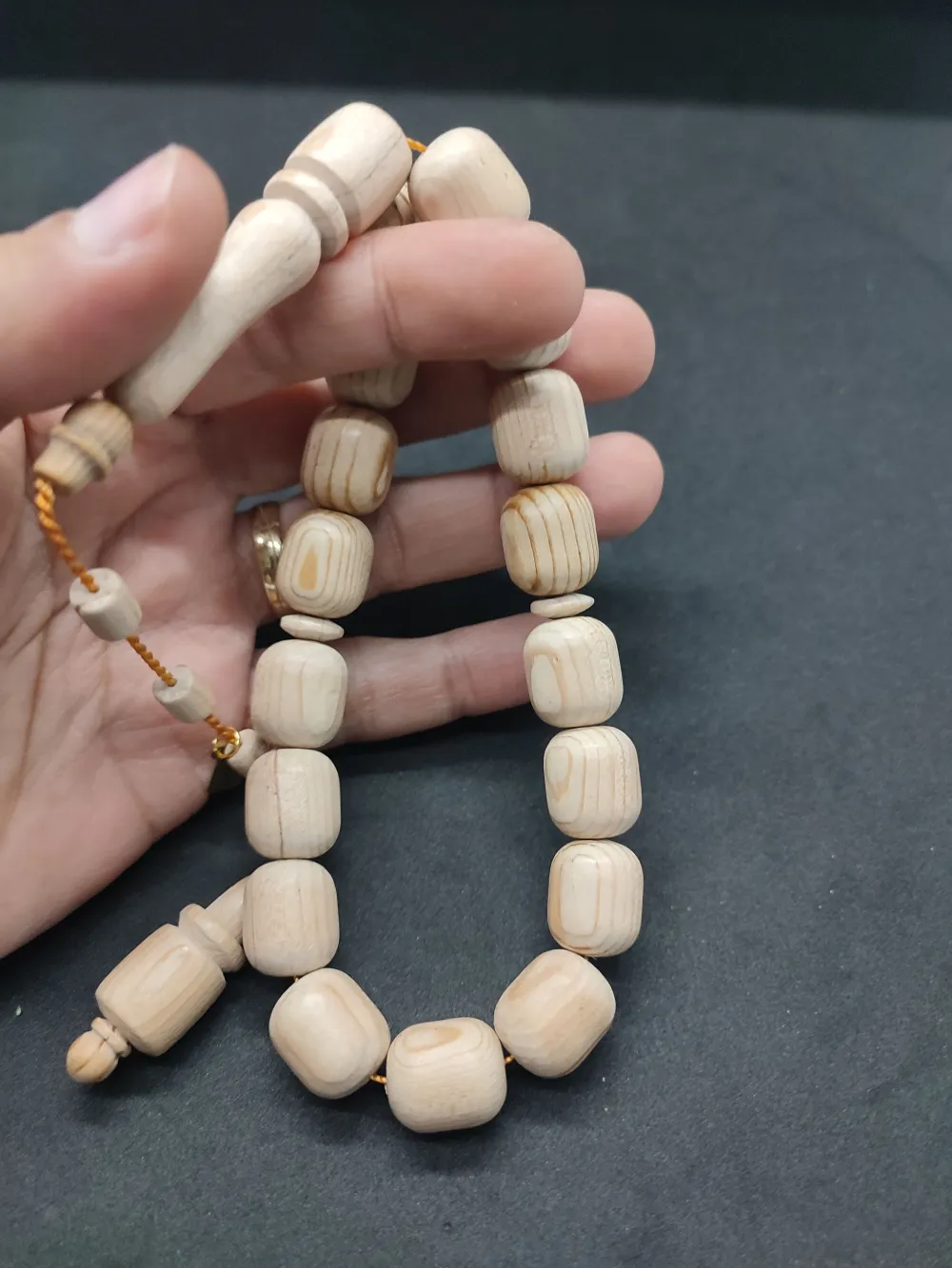 Hali̇l Hi̇lmi̇ Usta Eseri̇ Kolleksi̇yonluk Yerli̇ Ağaç Grubu Kokulu Maskot Katran küçük resim 4