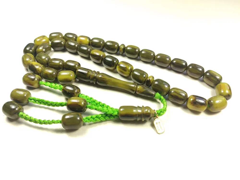 Mehmet Mercan Usta İmzalı Zaza  Model Sıkma Kehri̇bar küçük resim 3