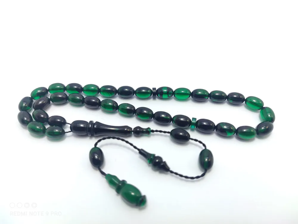 Darabacı Abdullah Usta Eseri̇ El Boy 3 Kat Ci̇lalı Sıkma Kehri̇bar küçük resim 2