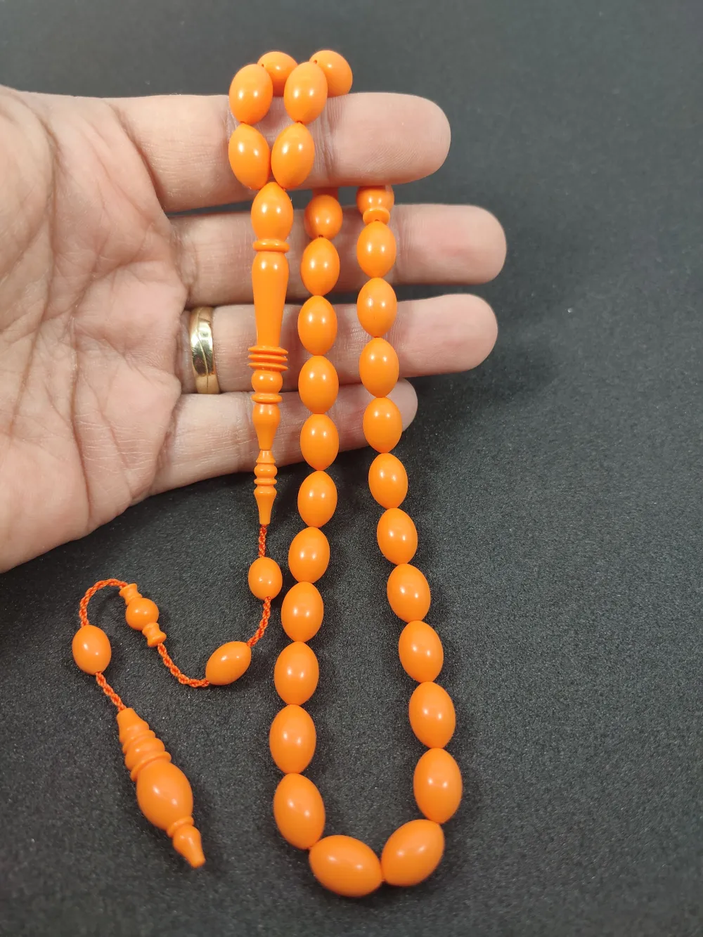 Yusuf Erden Usta İşi̇ İmzalı Halkalı İmame Cori̇an Mermer küçük resim 5