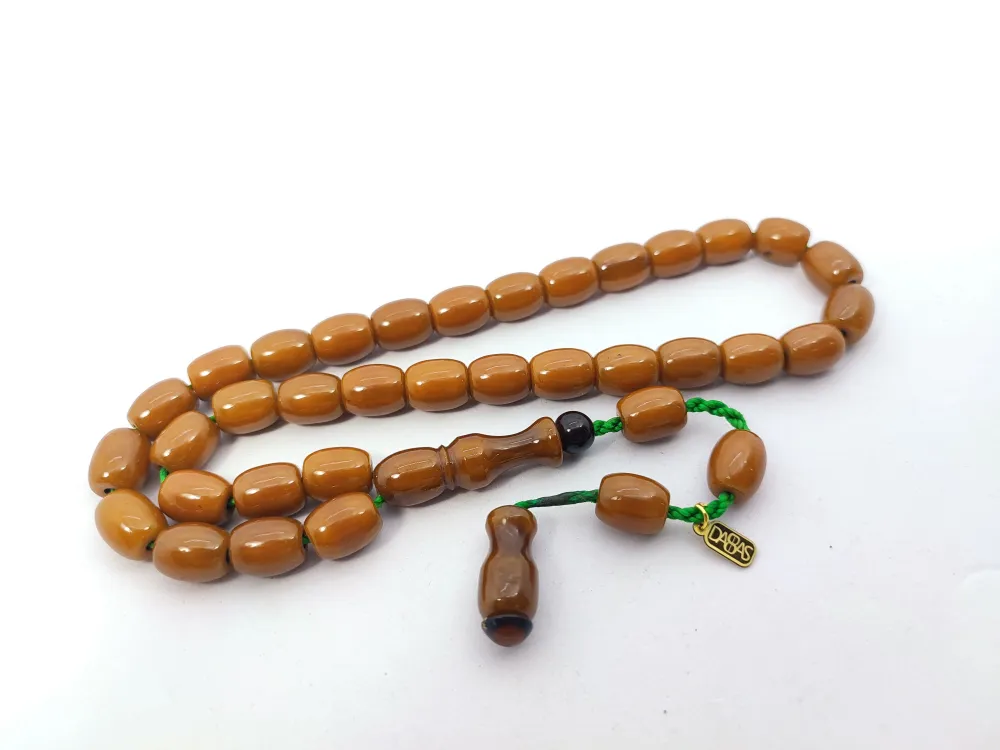 Muhammed Dabbas Usta Eseri̇ Osmanlı Torunu (Osmanlıya En Yakın) Sıkma Kehri̇bar