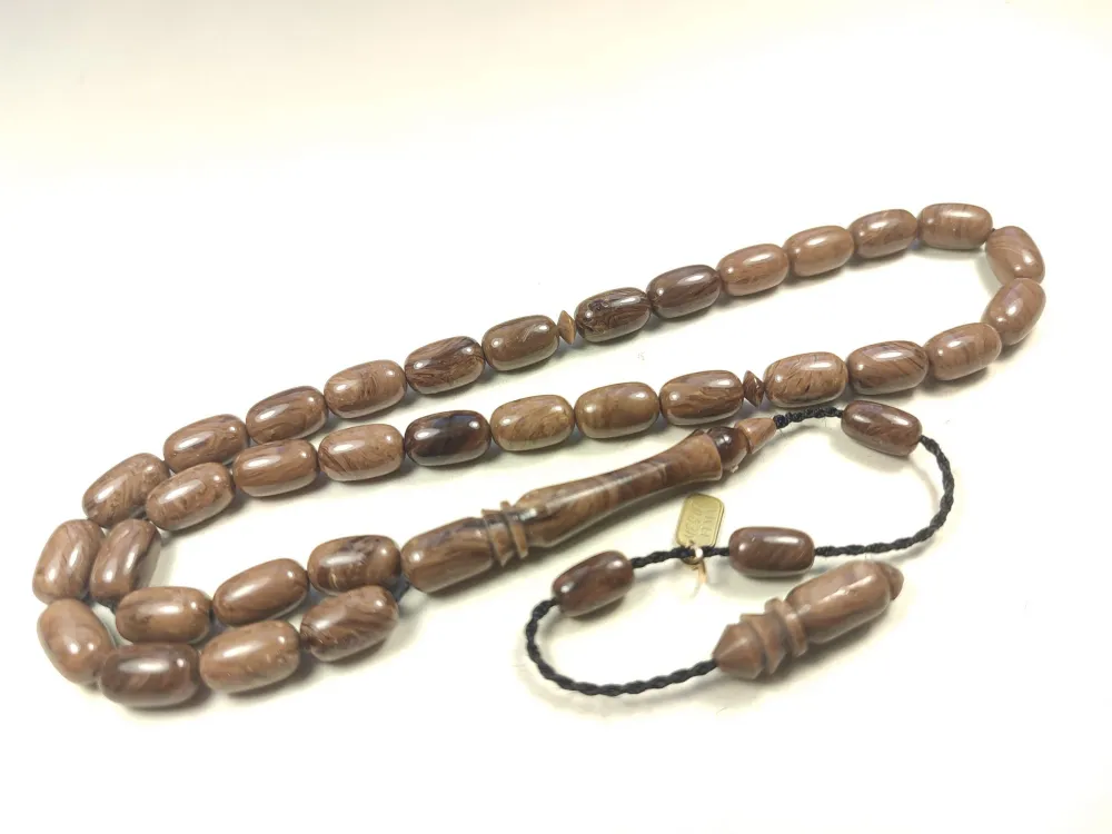 Mesut Elma Usta Eseri̇ İmzalı Kondüsyon Hari̇kası Sıkma Kehri̇bar küçük resim 2