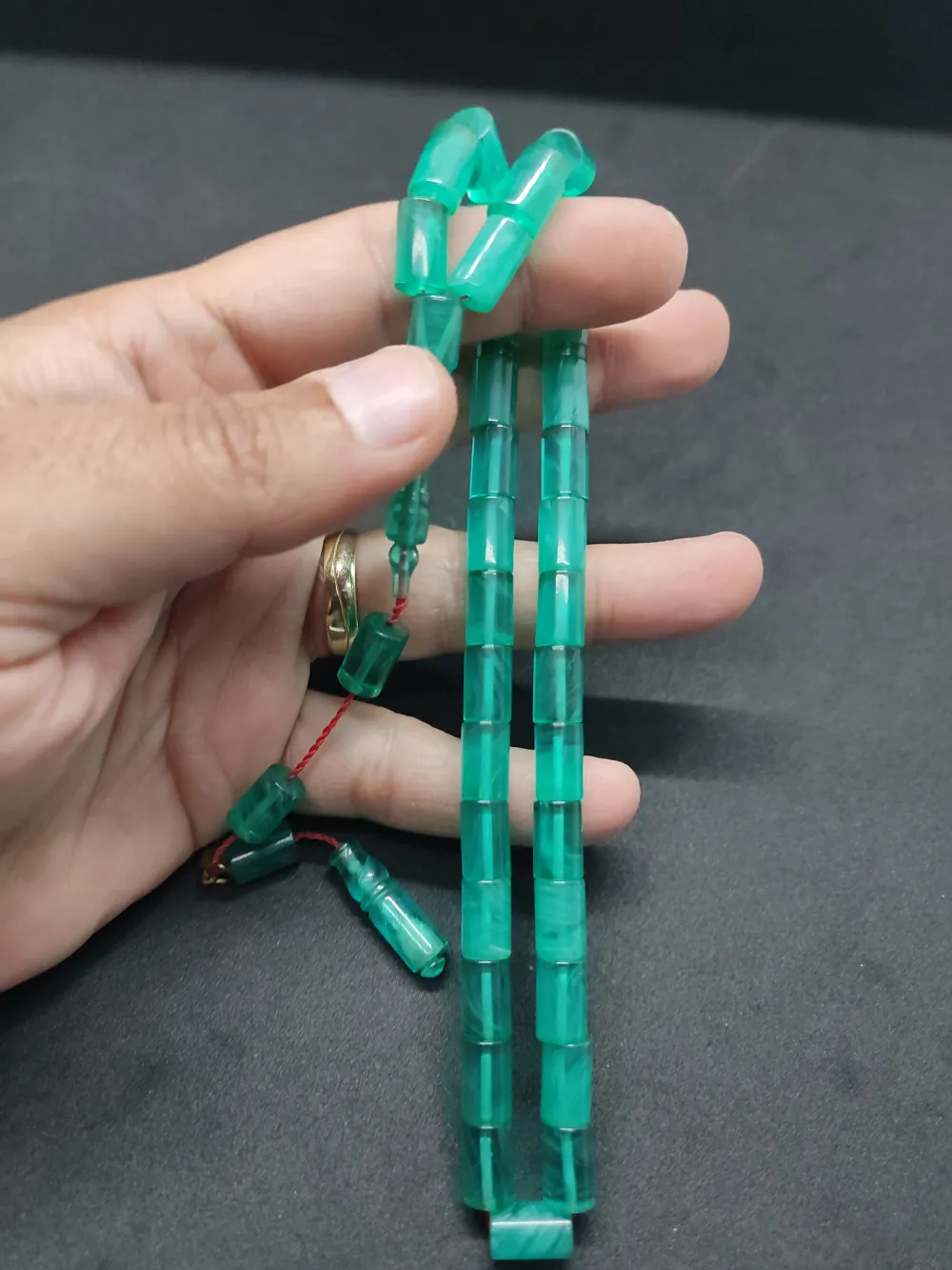 Uğur Şener Usta Eseri̇ 0.6 Şeffaf Deli̇m Çi̇ft Kat Ci̇lalı Ok Gi̇bi̇ Sıkma Kehri̇bar