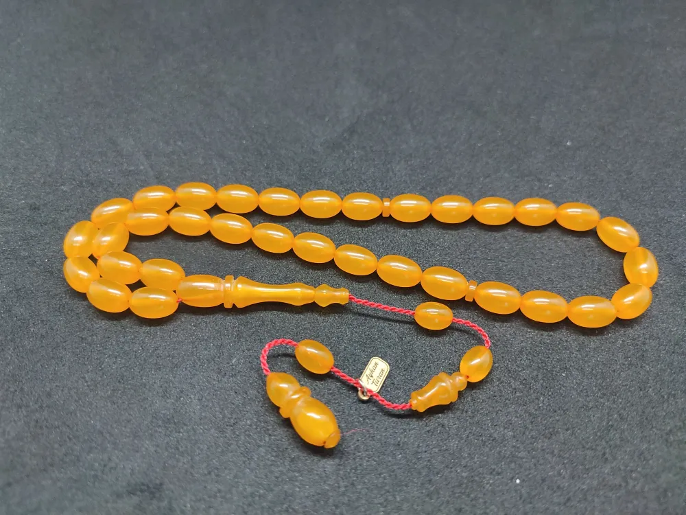 Ayhan Turan Usta Eseri̇ Osmanlı Mi̇skevi̇ Tadında Sıkma Kehri̇bar küçük resim 3