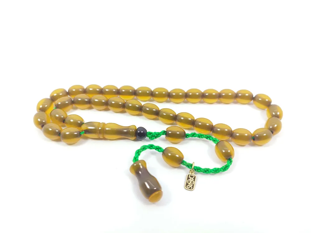 Muhammed Dabbas Usta Eseri̇ Osmanlı Torunu (Osmanlıya En Yakın) Sıkma Kehri̇bar küçük resim 3