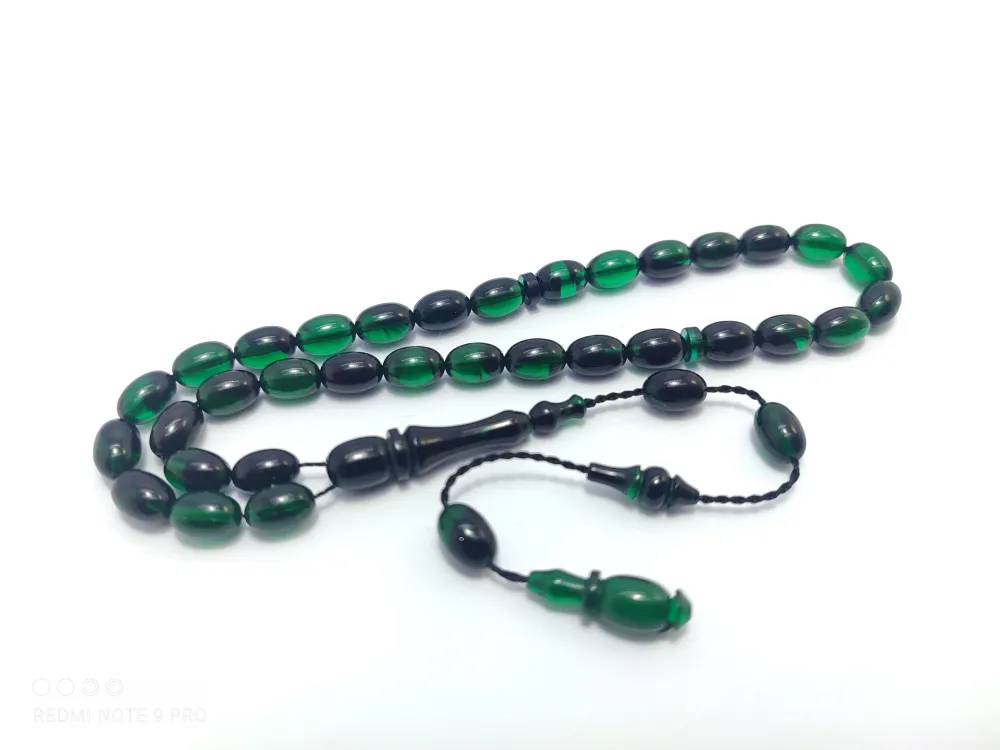 Darabacı Abdullah Usta Eseri̇ El Boy 3 Kat Ci̇lalı Sıkma Kehri̇bar küçük resim 3