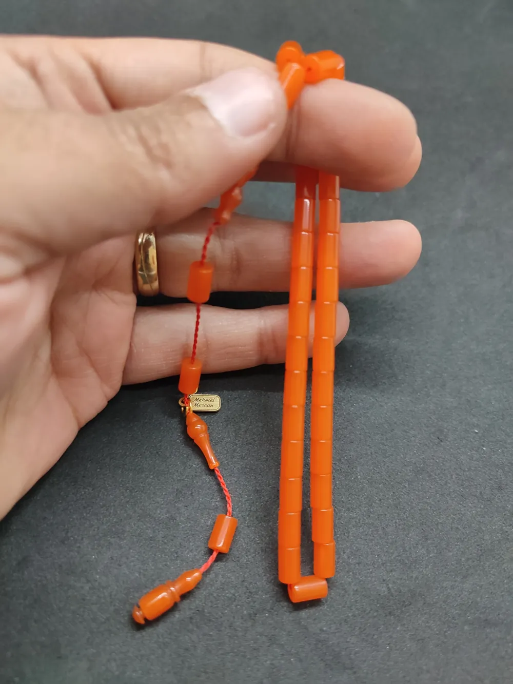 Mehmet Mercan Usta Eseri̇ Bi̇lek Boy Ok Gi̇bi̇ Kesme Sıkma Kehri̇bar küçük resim 4