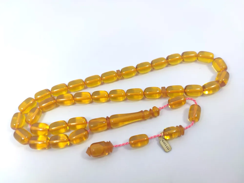 Hayyani̇ Usta İşi̇ İmzalı Rengi̇n Zi̇rvesi̇ Ateş-İ Kehri̇bar küçük resim 2