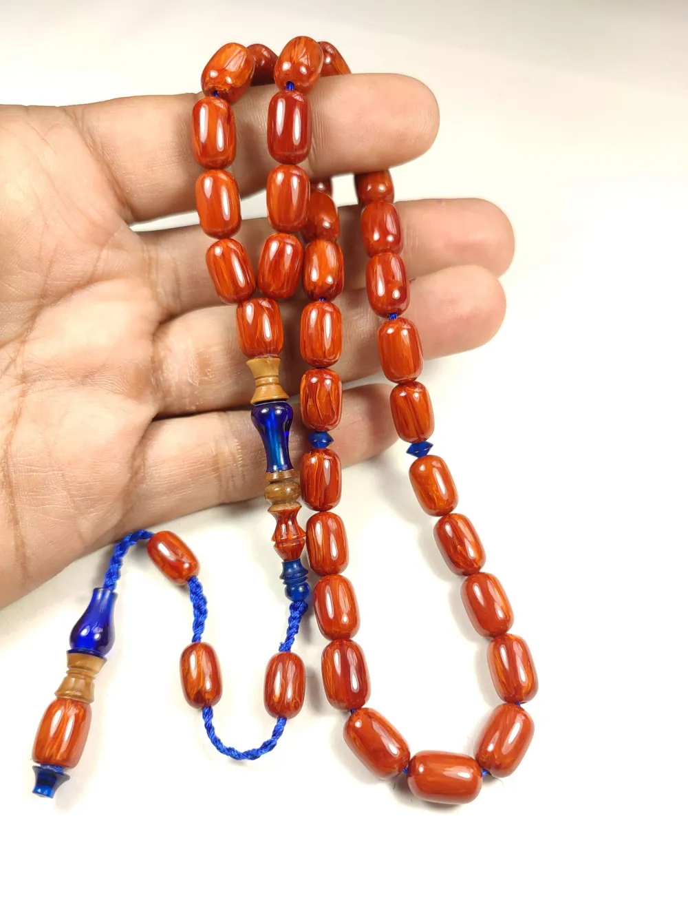 Emi̇ne Reşvani̇ Usta Eseri̇ İmame Hi̇tame Kuka Eski̇ Katali̇n Kombi̇nli̇ Sıkma Kehri̇bar  küçük resim 4