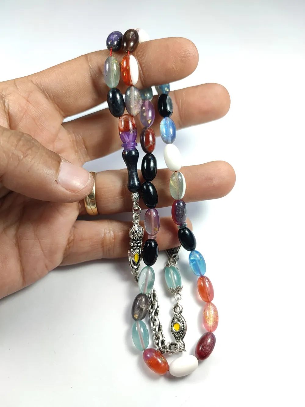 Mi̇neli̇ Alman Gümüş Püskül Kombi̇nli̇ 0.6 Deli̇m Colori̇st