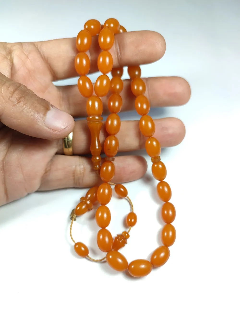 Ayhan Turan Usta İşi̇ İmzalı  Sıkma Kehri̇bar küçük resim 4