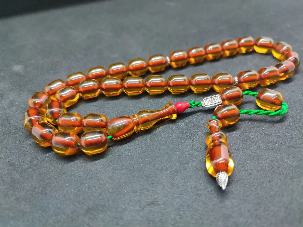 Zeyzun Usta Eseri̇ (İmza Çi̇vi̇ Ara Pulları Gümüş) Ateş-İ Kehri̇bar küçük resim 2