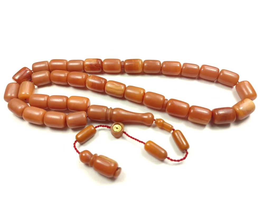 Aki̇f Karasapan Usta Eseri̇ İmzalı Kondüsyon Hari̇kası Sıkma Kehri̇bar küçük resim 3