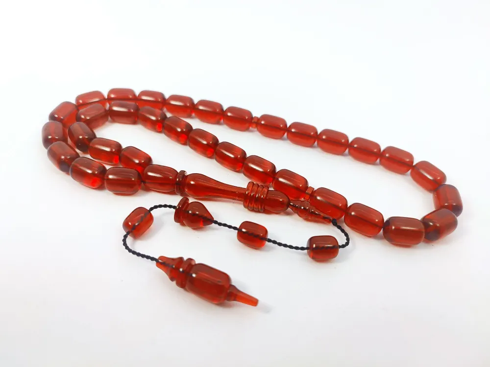 Ahmet Eryılmaz Usta Eseri̇ 0.6 Şeffaf Deli̇m İmame Halkalı Çi̇ft Ci̇lalı Alman Zar