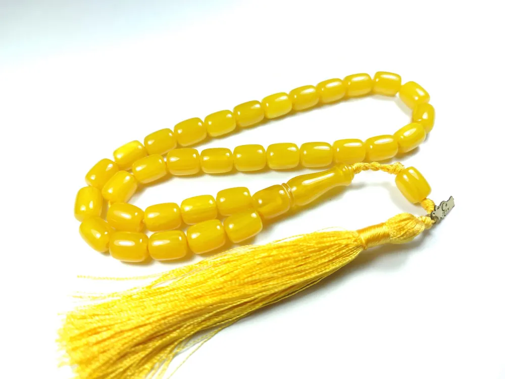 Ebu Zeyn Usta İşi̇ İmzalı Mühürlü Sıkma Kehri̇bar