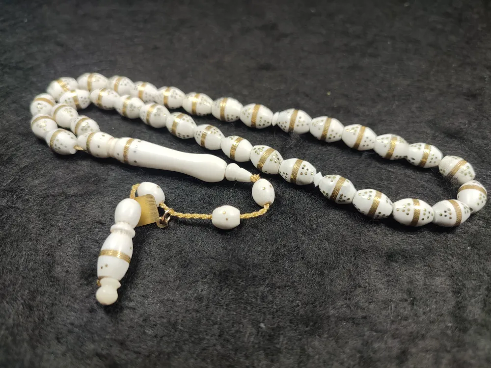 Hali̇l Hi̇lmi̇ Ustai̇şi̇ Gümüş Çakım Sarmal Deve Kemi̇ği̇ küçük resim 3