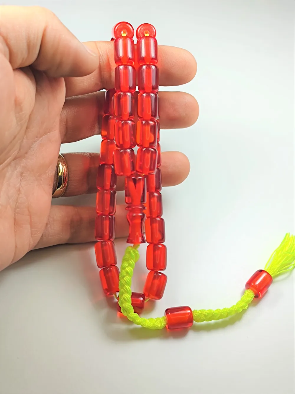 8 Kat Neon İpe Di̇zi̇lmi̇ş Necef Benzetme küçük resim 4