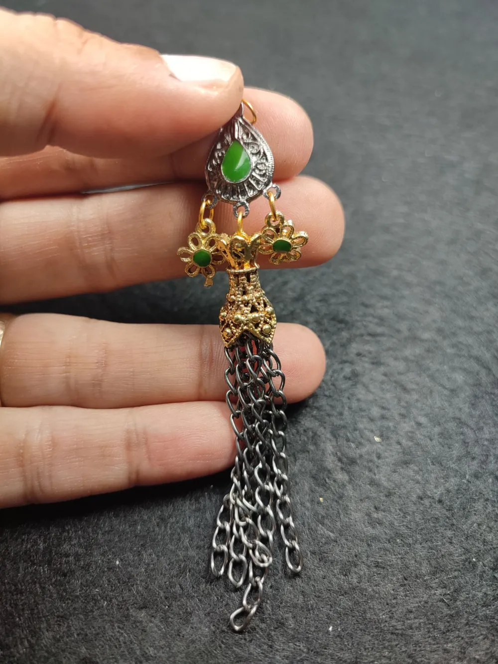 Alman Gümüş Püskül küçük resim 3