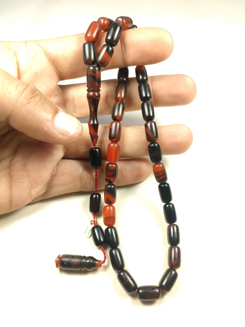 Ayhan Turan Usta İşi̇ İmzalı Sıkma Kehri̇bar küçük resim 5