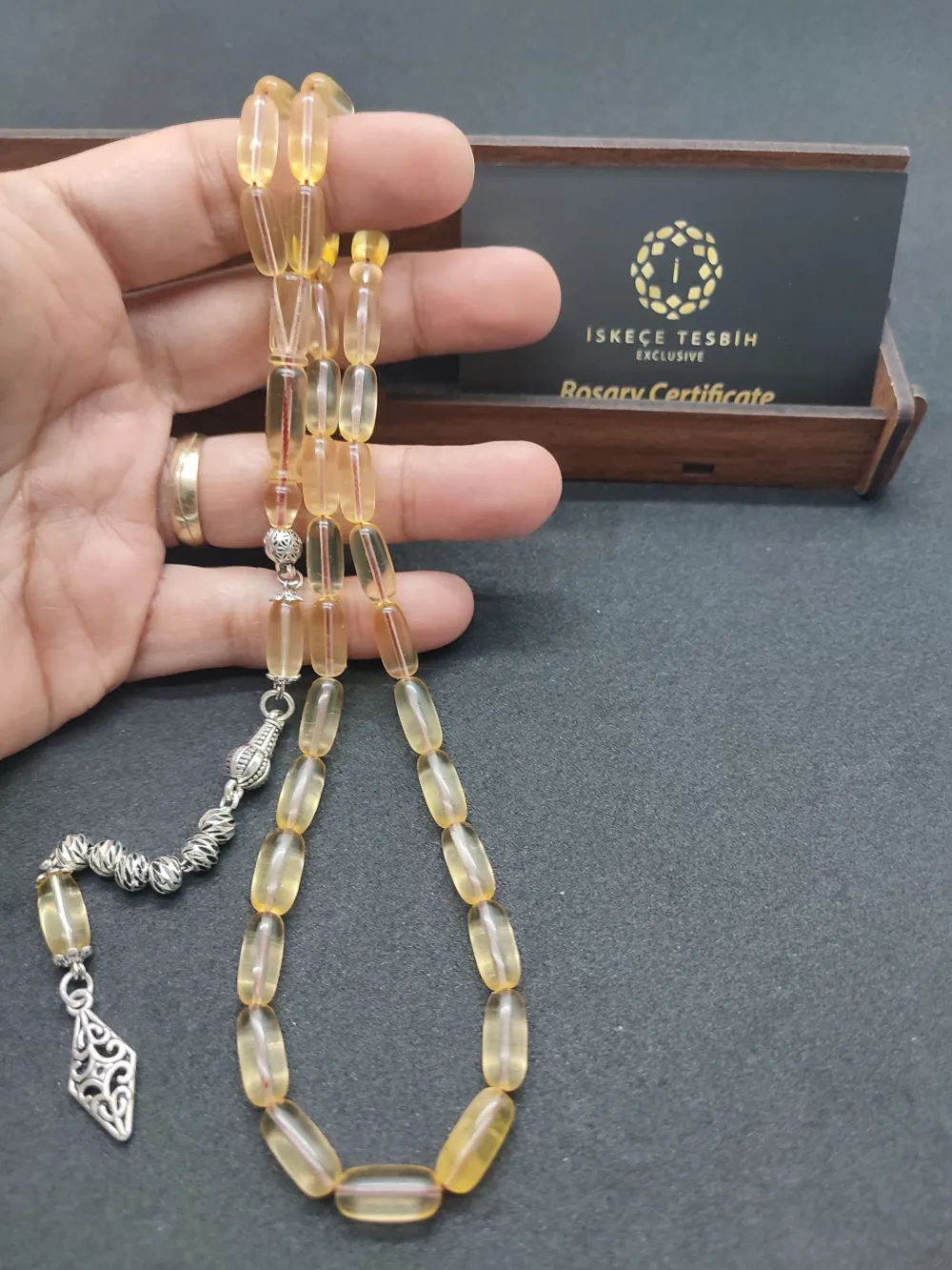 Kaçkar Usta Eseri̇ 17.05 Gr 475 Ayar 9.98 Gr.  Gümüş Püsküllü Ukrayna Kaya Damla  küçük resim 5