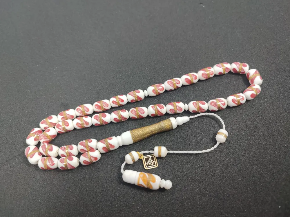 İskeçeli̇ Cemi̇l Usta İşi̇mi̇neli̇ Gümüş Sarmal Deve Kemi̇ği̇