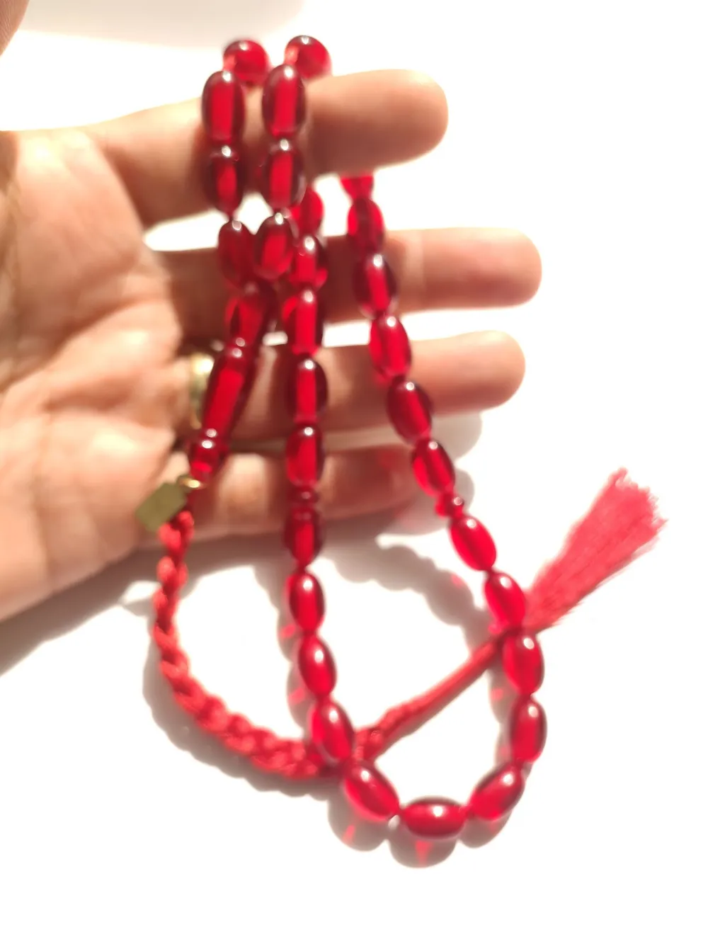 Ebu Zeyn Usta İşi̇ İmzalı Rengi̇n Zi̇rvesi̇ Bi̇r Osmanlı Torunu Ateş Kehri̇bar küçük resim 4