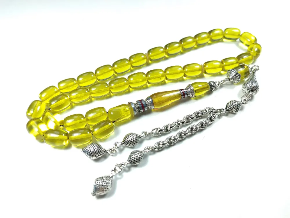 Gümüş Kaplama Püsküllü  Gümüş Nakkaş İmame Alman Zar küçük resim 2