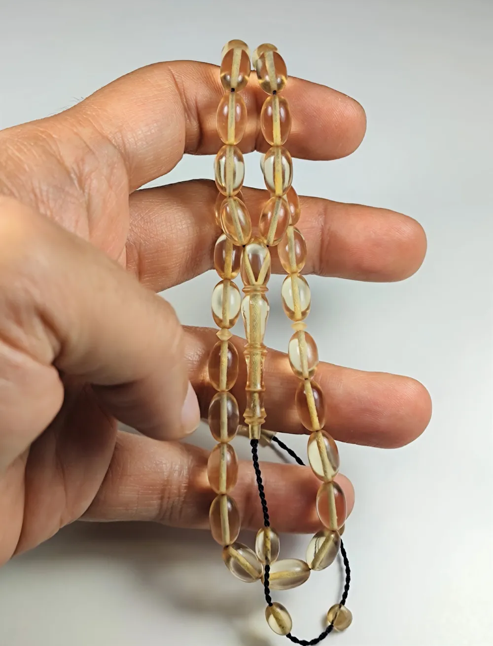 Mehmet Sancaktar Usta İşi̇ İmzalı Mühürlü İmame Oturtma   Zar Kehri̇bar küçük resim 5