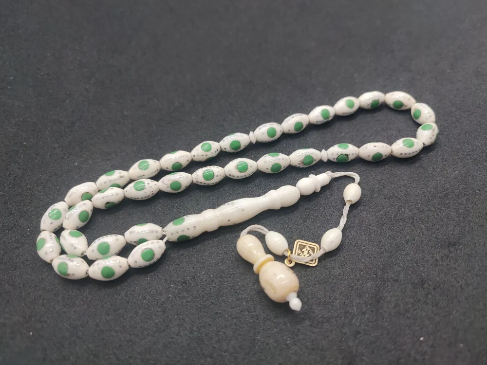 İskeçeli̇ Cemi̇l Usta Eseri̇ Bronz Çakımlı Mi̇neli̇  Deve Kemi̇ği̇